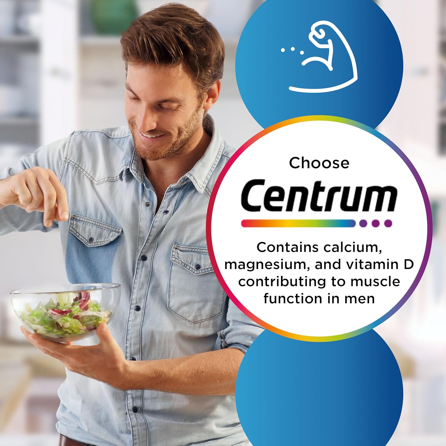 Centrum Men Multivitamin Tablets 60 Ct